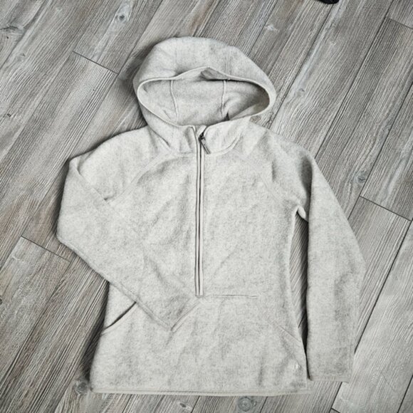 Smartwool Hudson Trail Fleece Anorak Grey Jacket Size XS - Picture 4 of 12